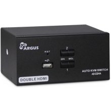 Inter-Tech AS-22HA HDMI KVM switch Black