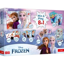 TREFL FROZEN lauamängude komplekt 8in1...