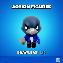 P.M.I. Kids World BRAWL STARS S1 ACTION...