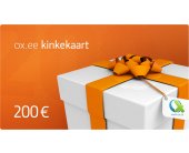 OX.ee подарочная карточка - 200 €