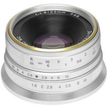 7Artisans 25 mm F1.8 MILC Wide lens Black