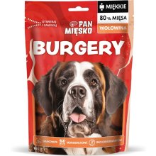PAN MIĘSKO Beef Burgers - dog treat - 100g