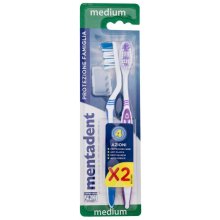 Mentadent Family Protection Toothbrush 2Pack...