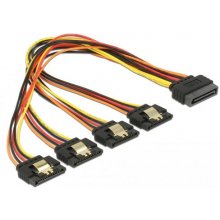 DeLOCK 60157 SATA cable 0.3 m SATA 15-pin 4...