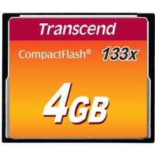 Mälukaart Transcend CompactFlash 133x 4GB