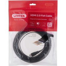 UNITEK 2.0 4K60HZ FLAT 5M C11063BK-5M -...