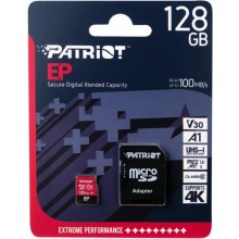 Mälukaart PATRIOT #Karta microSDXC 128GB V30