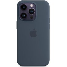 Apple Case iPhone 14 Pro silicone Strom blue