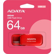 ADATA MEMORY DRIVE FLASH USB2 64GB/RED...