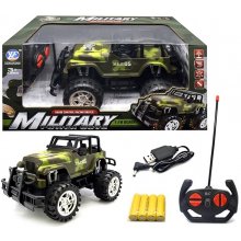 ASKATO Car R/C Military Jeep with akulaadija