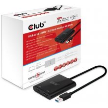 Club 3D CLUB3D USB A to HDMI™ 2.0 Dual...