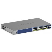 NETGEAR 28-Port PoE Gigabit/10G Stackable...