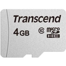 Флешка Transcend microSD Card SDHC 300S 4GB