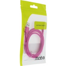 MOB:A Cable USB-A - lightning 2.4A, 1m, pink...