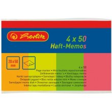 Herlitz Memo sticker20X50/4X50 as