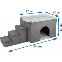Trixie Harvey cave with steps, 154 × 60 × 60...
