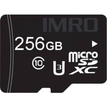 Mälukaart IMRO MICROSDXC 10/256GB UHS-3 ADP...