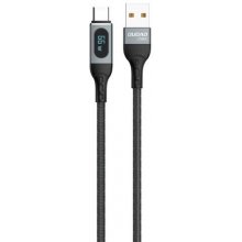 DUDAO Kabel USB USB-A - USB-C 1 m Czarny...