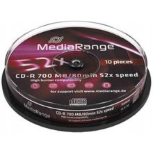 MediaRange CDR 52x CB 700MB MediaR. 10...