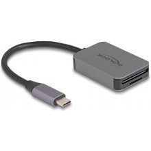 DeLOCK USB Type-C Card Reader im Aluminium...