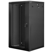 Lanberg WF01-6622-10B rack cabinet 22U Wall...