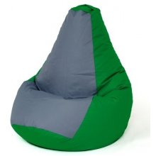 Go Gift Sako bag pouffe Pear green-grey XXL...