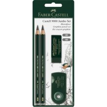 Faber-Castell Bleistift Castell 9000 Jumbo...