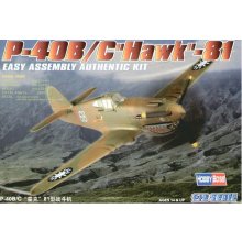 Hobby Boss Plastic model P-40B/C Hawk- 81