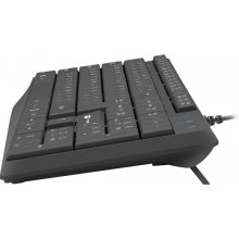 NATEC Keyboard Nautilus US slim black