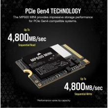 CORSAIR SSD 1TB M.2 PCI-E NVMe Gen4 MP600...