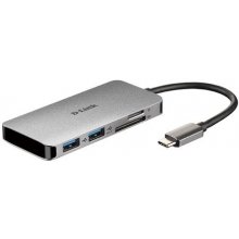 D-LINK DUB-M610 6-in-1 USB-C Hub mit HDMI...