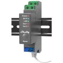 Shelly Pro2 electrical relay Black, Blue...