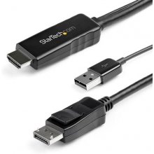 StarTech.com 4K HDMI TO DISPLAYPORT CABLE 4K...