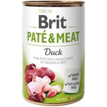 Brit Paté & Meat Duck - wet dog food - 400g