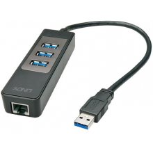 LINDY USB 3.1/3.0 Hub & Gigabit Ethernet...