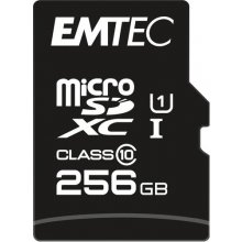 Флешка Emtec mSD 256GB UHS-I U1 EliteGold +...