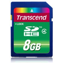 Mälukaart TRANSCEND TS8GSDHC4 memory card 8...
