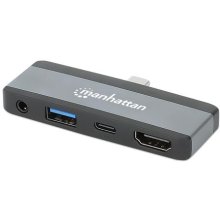 Manhattan USB-C PD auf HDMI 4-in-1 Mobile...