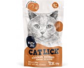 Kitty Joy Cat Lick kana ja lõhega kassimaius...
