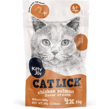 Kitty Joy Cat Lick kana ja lõhega kassimaius...