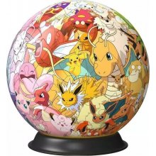 Ravensburger Polska Puzzle 3D Ball Pokemon