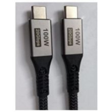 GEMBIRD Premium USB-C 3.2 gen 2 20 Gbps 100W...