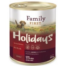 Family FIRST Holidays Adult Beef with beets...