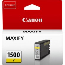 Тонер CANON PGI-1500Y Yellow Ink Cartridge