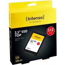 Kõvaketas Intenso SSD 512GB 490/520 TOP SATA...