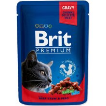 Brit Cat Pouches Family Plate - wet cat food...