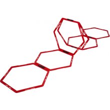 Pure2Improve | Hexagon Agility Grid | Red