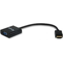 Equip HDMI Adapter VGA mit Audio schwarz