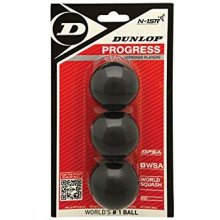 Dunlop Squash ball PROGRESS 3-blister