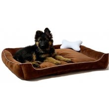 Go Gift Lux brown - pet bed - 95 x 70 x 9 cm